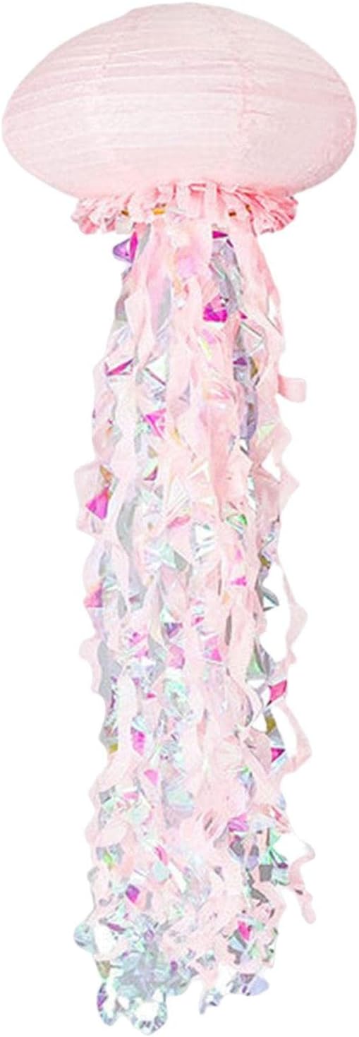 Creative Jellyfish Paper Lantern Under The Sea Party for Halloween Home Pink|Home & Garden|Greeting Cards & Party Supply|Party Supplies|Party Decorations