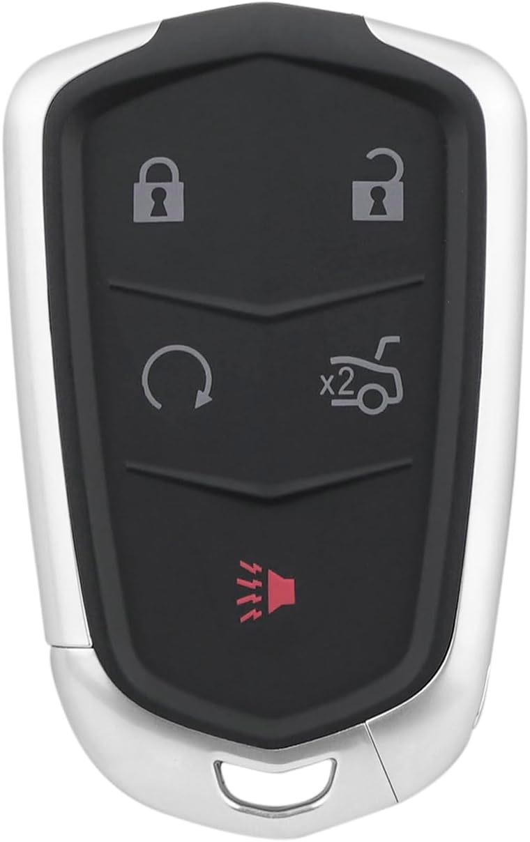 Key Fob Remote Replacement Fits for Cadillac ATS/CTS 2014-2017/Cadillac SRX/XTS/Escalade 2015 2016 2017 FCCID：（ HYQ2AB 315MHZ ）