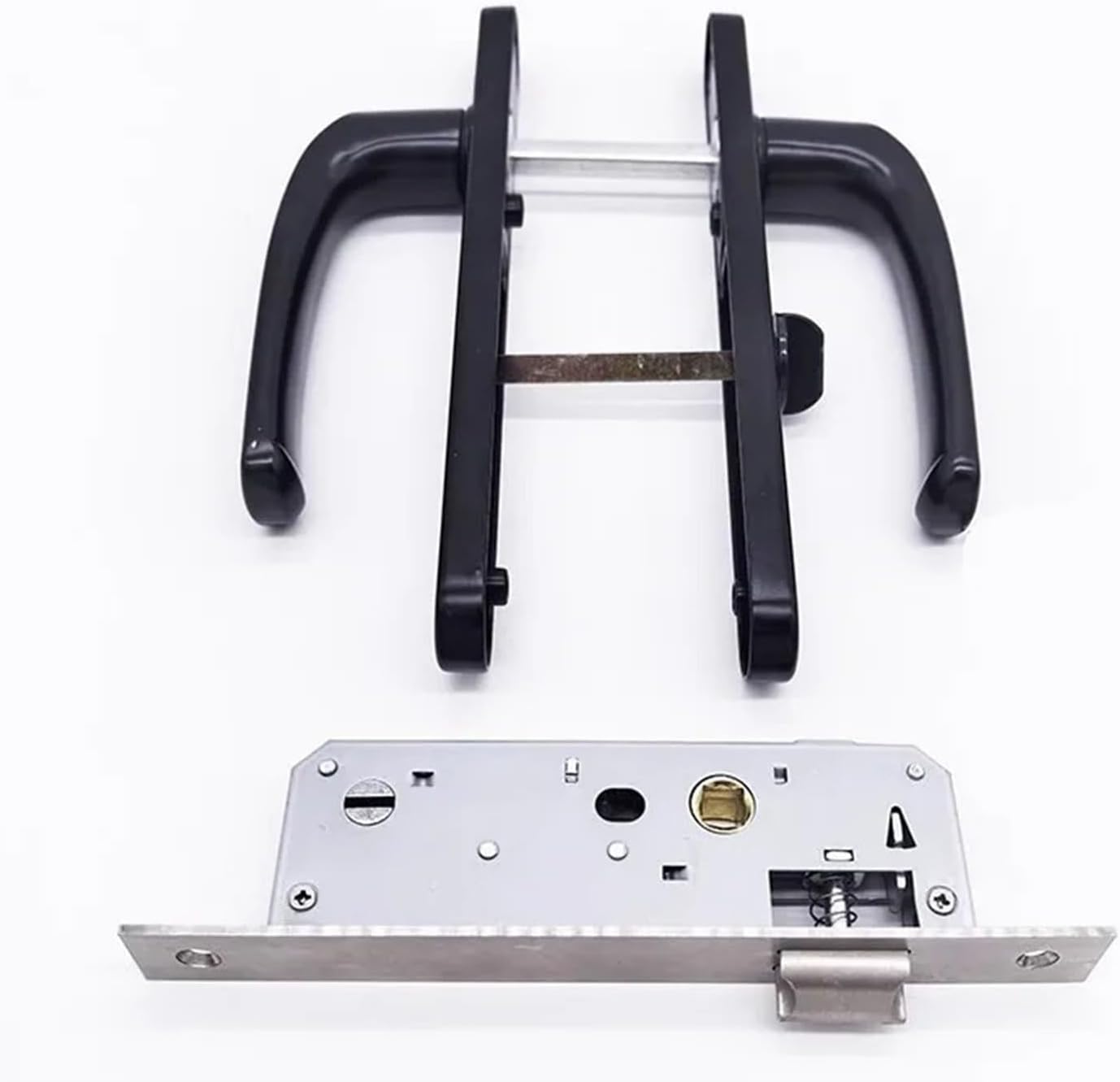 7025 7030 7035 Lock Body Door Handle Hole Pitch 115 193mm Aluminum Alloy F1Pcs(7030 115mm)