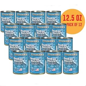 Evangers heritage classics beef bacon for dogs 12 125 oz cans  urban country home decor