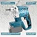 Handheld Concrete Vibrating Tool Compatible with Makita 18V Battery, 6000RPM Cordless Electric Concrete Vibrator, 600W Mix Concrete Tool with 3.8ft Rod, for Remove Bubble Mix Concrete, Only Tool