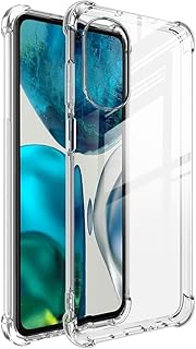Capa Capinha Air Anti Impacto Para Motorola Moto G82 e Moto G52 Case Transparente Com Bordas Reforçadas (Transparente)