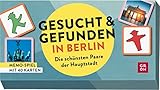  Gesucht & gefunden in Berlin - Die schönsten Paare der Hauptstadt: Memo-Spiel mit 40 Karten