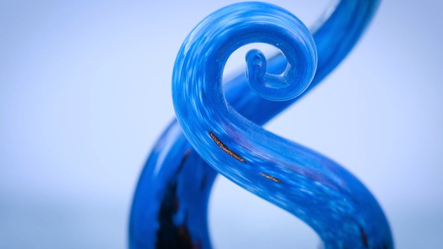 Escultura Decorativa de Vidrio Estilo Murano 18 Pulg miniatura 7