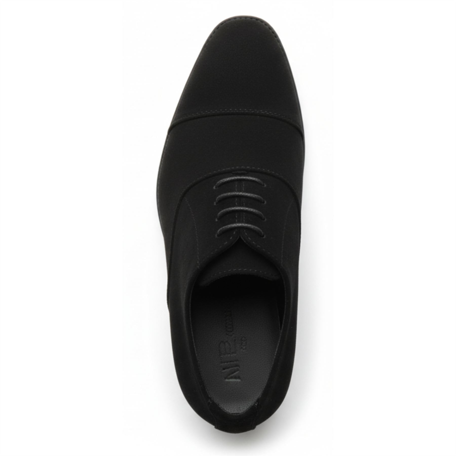 Scarpe Oxford classiche formali da uomo in finta pelle scamosciata con lacci