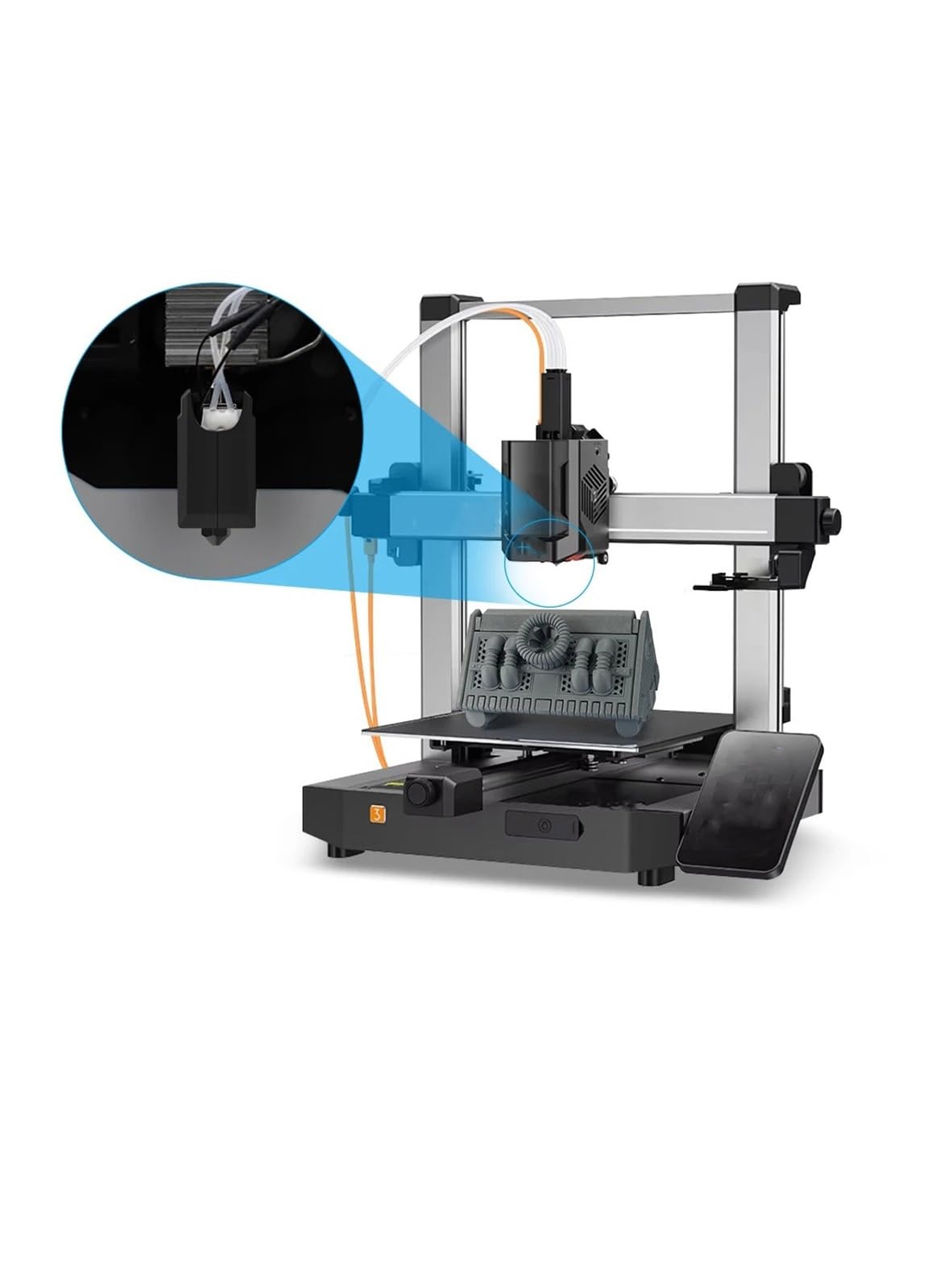 for 3 V2/V2 Combo Hot End Kit Upgrade Keramik 3D Drucker Messing gehärtete Stahl Düse(HK-BHPBM-2468)