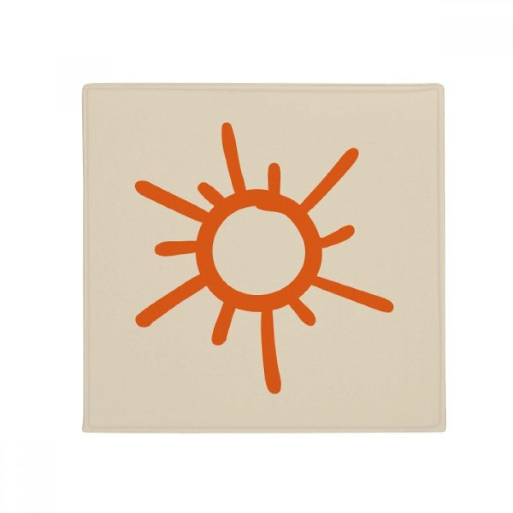 Tapis de cuisine 80 cm motif soleil pour égayer votre entrée de maison