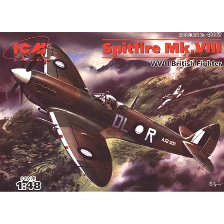 Icm Icm 1 48 Spitfire Mk Viii Wwii British Fighter Amazon Co Uk Toys Games