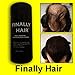 Hair Building Fibers White Hair Loss Concealer Fiber 28 Gram .99oz Refillable Bottle by Finally Hair (Off White)