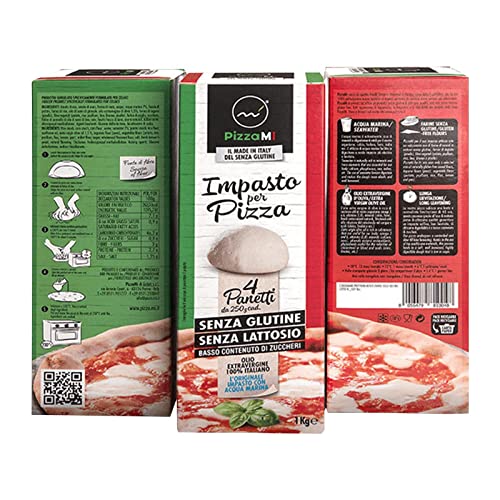 Pizzami Pizzami Pizza Dough Lactose Free Gluten Free 1kg - Frozen 1 kg