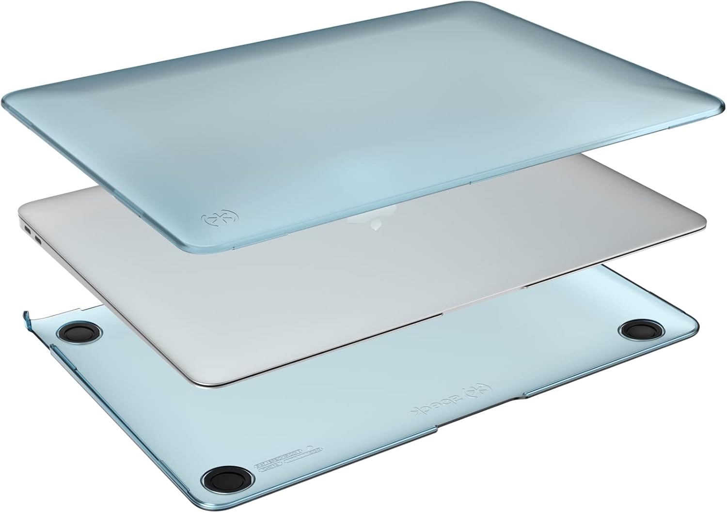 Speck Compatible with MacBook Air 13 Inch Case for 2020 Release A2179 - Plastic Hard Shell Case - Drop Protection, Anti-Yellowing & Anti-Fade - SmartShell