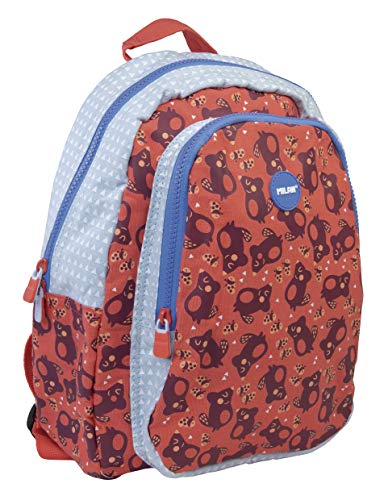 Milan Mochila Escolar Pequeña Net Lit Infantil  33 cm  Rosa