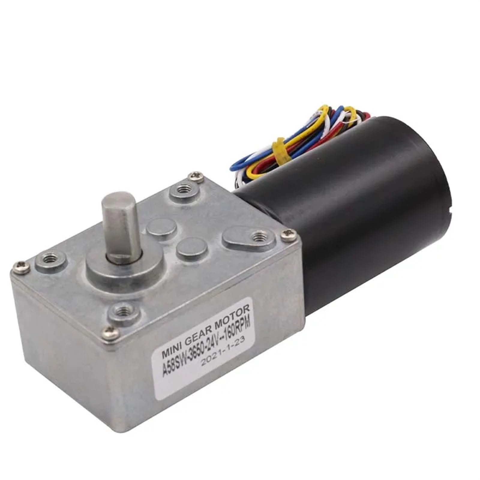 Moteur à engrenage à vis sans fin A5840-3650 haute réduction carrée