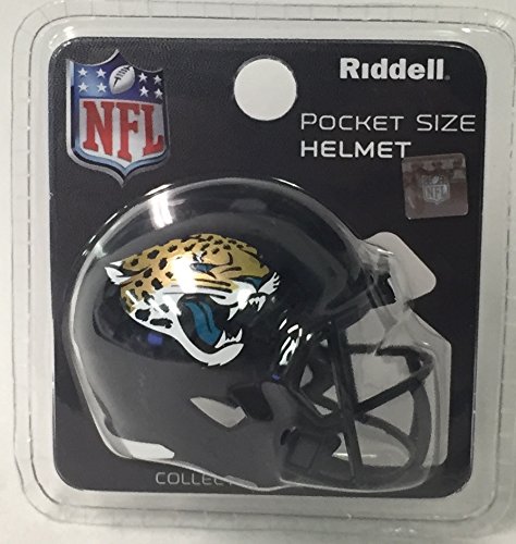 Jacksonville Jaguars Riddell Speed Pocket Pro Football Helmet - 2018 Logo - New in package
