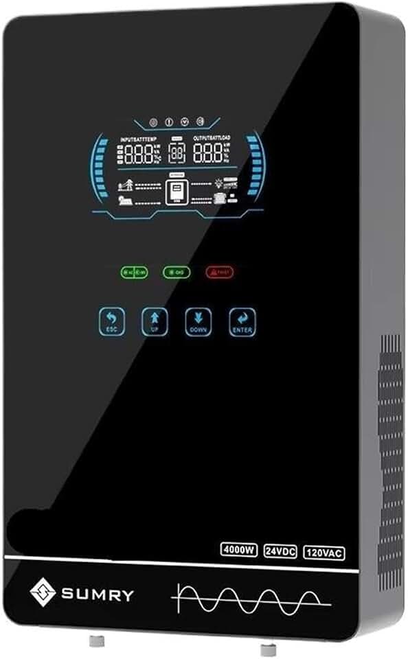 4000W 24V Off-Grid Hybrid Solar Inverter