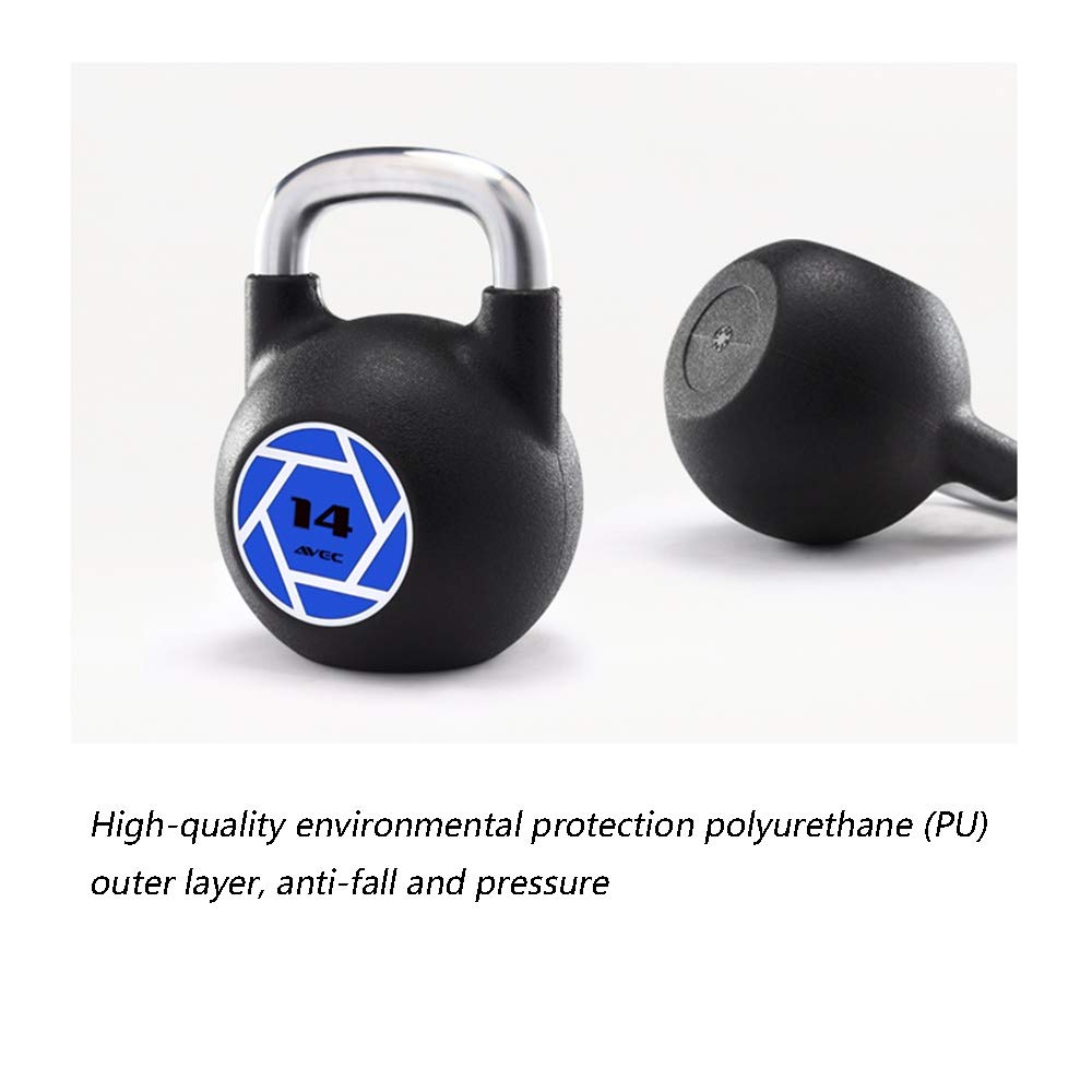 Kettlebell HUAHUA Fusioni Fitness Acciaio, Livello Professionale Concorso Kettlebells, 8kg, 10kg, 12kg, 14kg, 16kg, 18kg, 20kg, 24kg, 28kg (Size : 8kg)