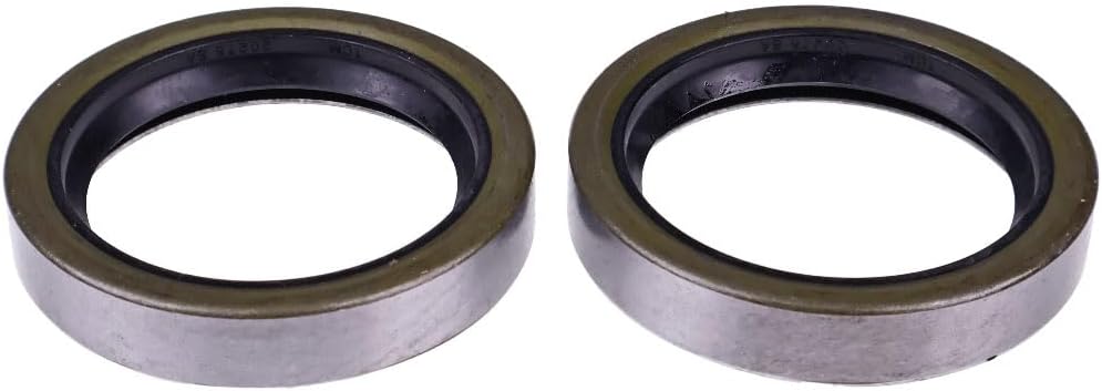 DVPARTS 2X Rear Axle Inner Seals 8N4233A Compatible with Ford 8N NAA 600 601 801 800 2000 4000