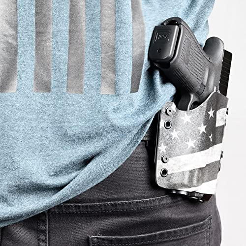 Owb Holster - Black (Left-Hand, Fits Glock 17,19,22,23,25,26,27,28,31,32,34,35,41) #TOP6