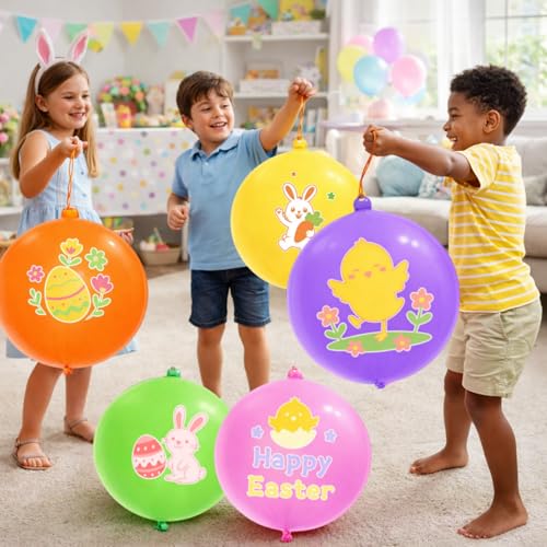 52% Off Sean's Choice 30Pcs Easter Punch Balloons - Image 4
