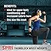 SPRI Thumblock Wrist Weights - Arm Weights Set for Women and Men - Upper Body Conditioning and Endurance Tool - for Home Gym and Fitness Classes - One Size Fits Most - 4lb Set (2lb Each)
