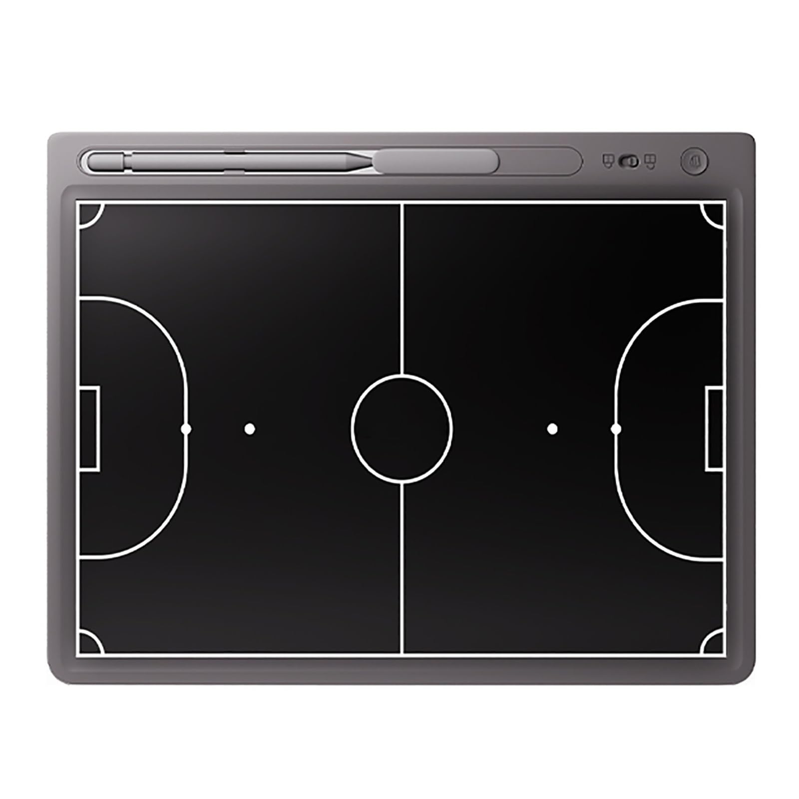 Elektroniczna Tablica Taktyczna LCD do Futsalu, Gładka Powierzchnia Pisania, w Zestawie Rysik I Torba do Przechowywania, Wytrzymały Materiał, Idealna Zawodów I Treningów