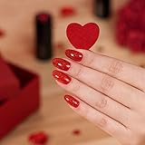 Semilac Esmalte Semipermanente UV 346 Chic Red Glitter 7ml
