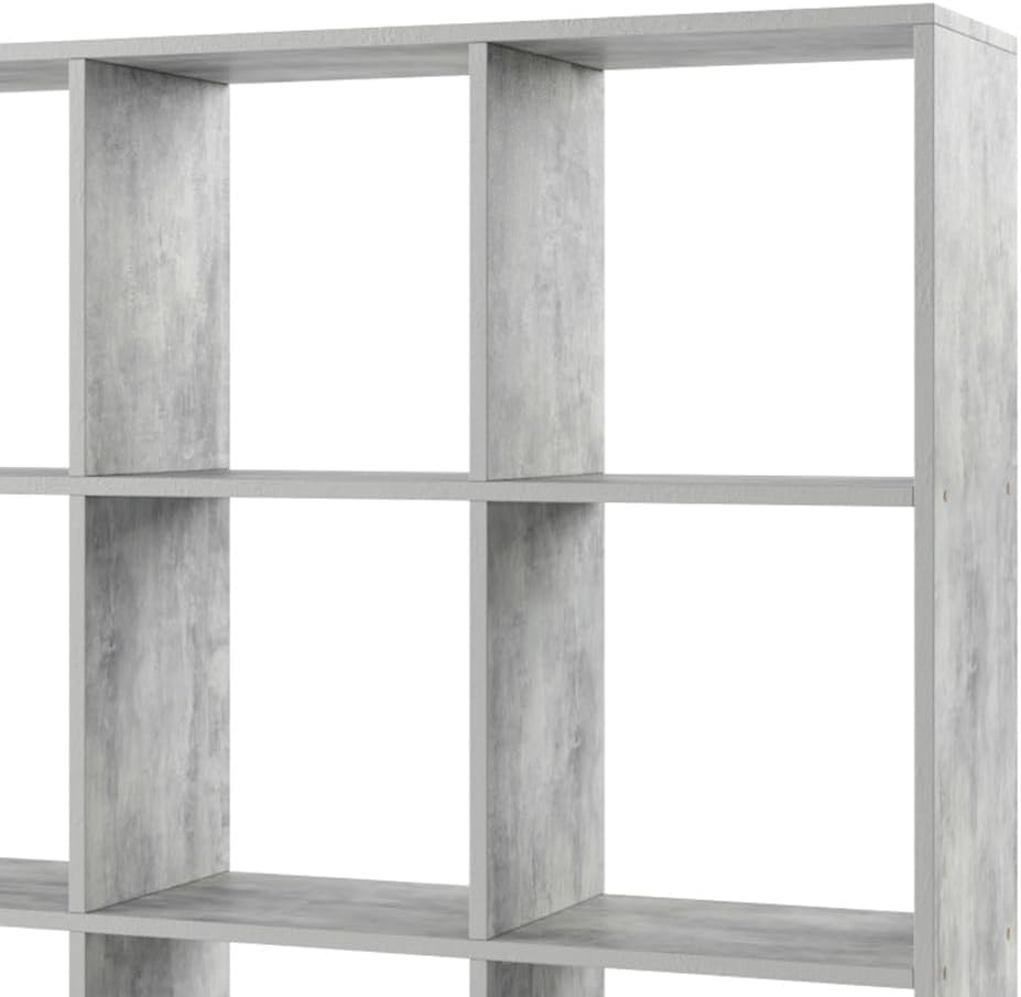 Close-up view of the cube compartments of the Vicco Karree storage unit, showing the construction and finish.