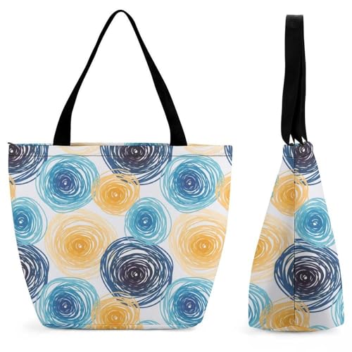 Sac de shopping pour voyage chic et sac à main femme coloré