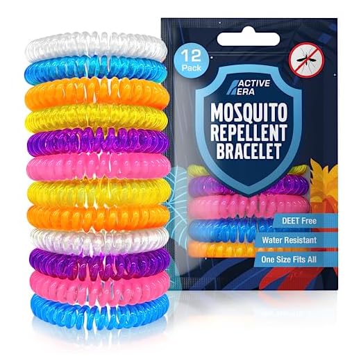 The Body Source Pulseras Repelentes de Mosquitos (10 Piezas) No Contiene DEET y Libres de Sustancias Tóxicas o Nocivas, con Citronela e Impermeables, para Adultos y Niños