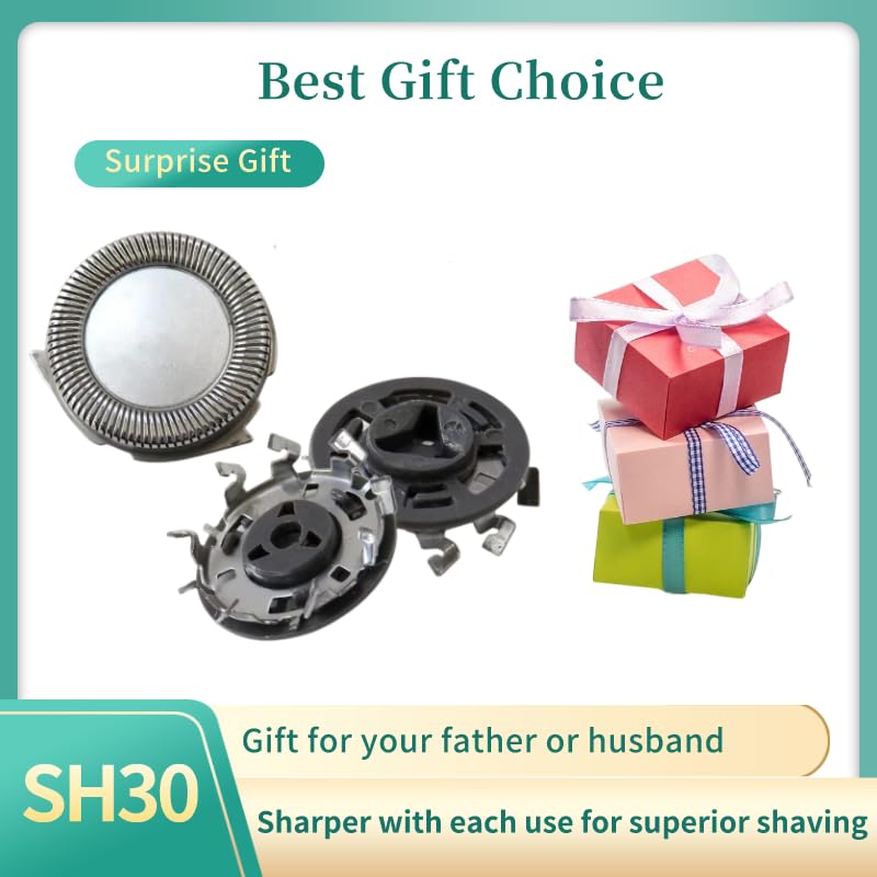 Miniatura 6 de SH30 - Cuchillas de repuesto para afeitadora eléctrica para hombre Philips Norelco Shaver Series 3000, 2000, 1000 con hoja de afilado duradera,