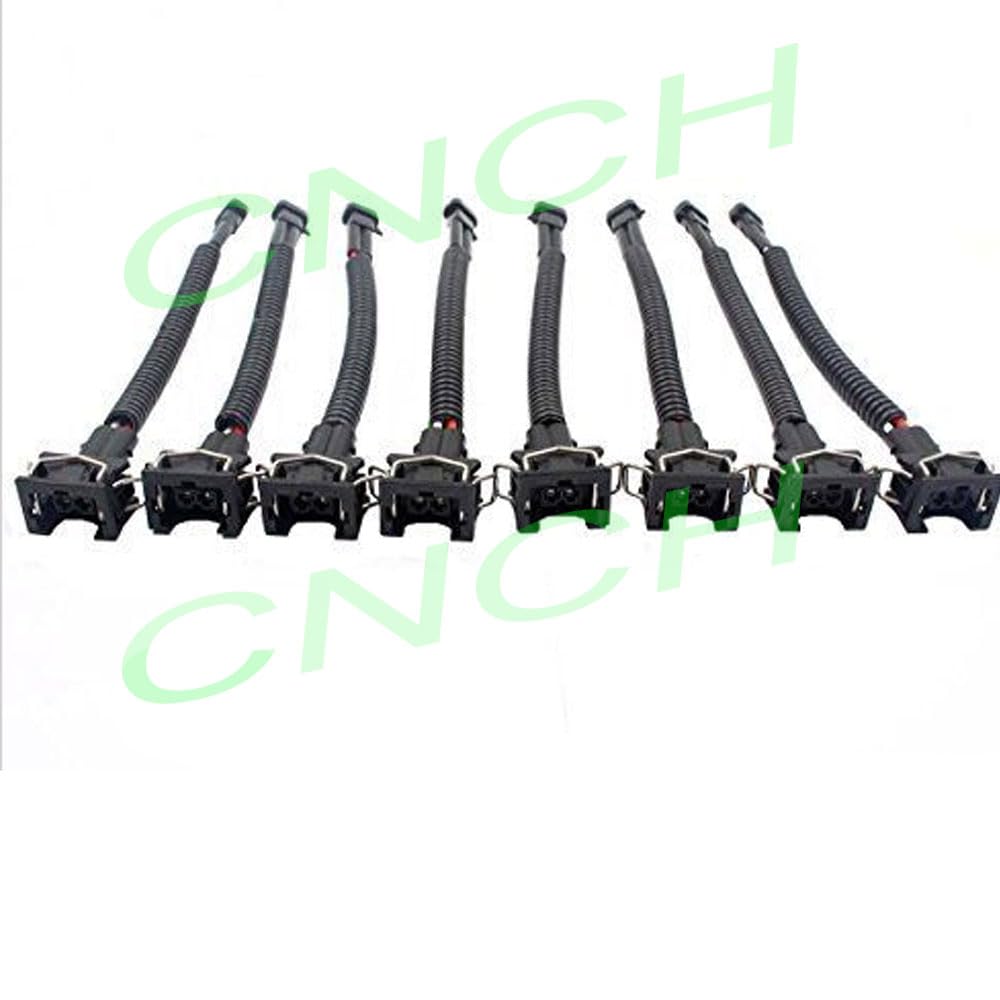 100Pcs Fuel Injector Adapters LQ4 LQ9 4.8 5.3 6.0 for Multec Wire Harness to EV1 Injector