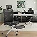 GABRYLLY Office Chair with flip up arms and Ergonomic Chair with footrest