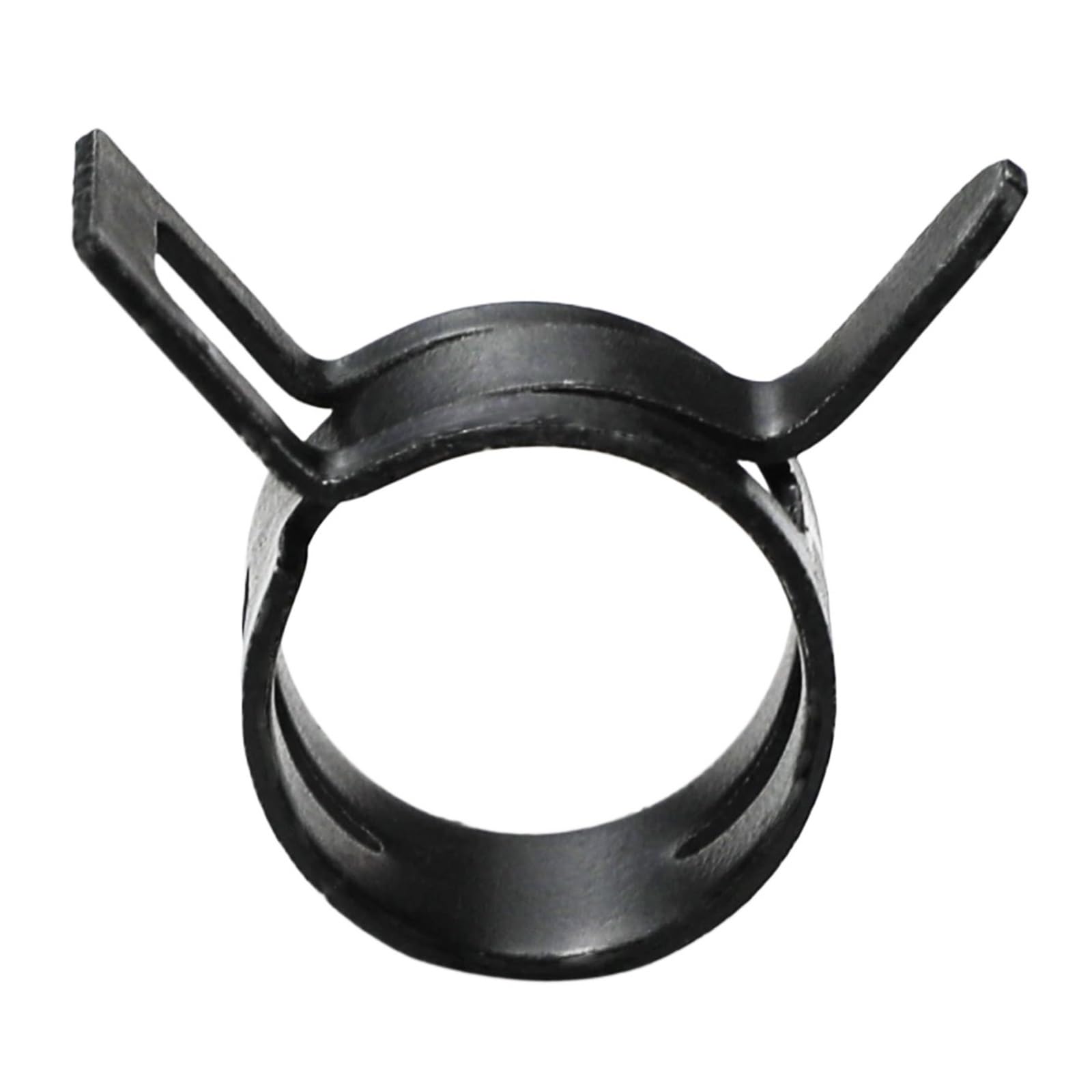 Abrazadera de manguera de resorte, 24 abrazaderas de manguera pellizco acero con resorte negro for combustible al vacío, 6-38mm(24pcs 36mm)