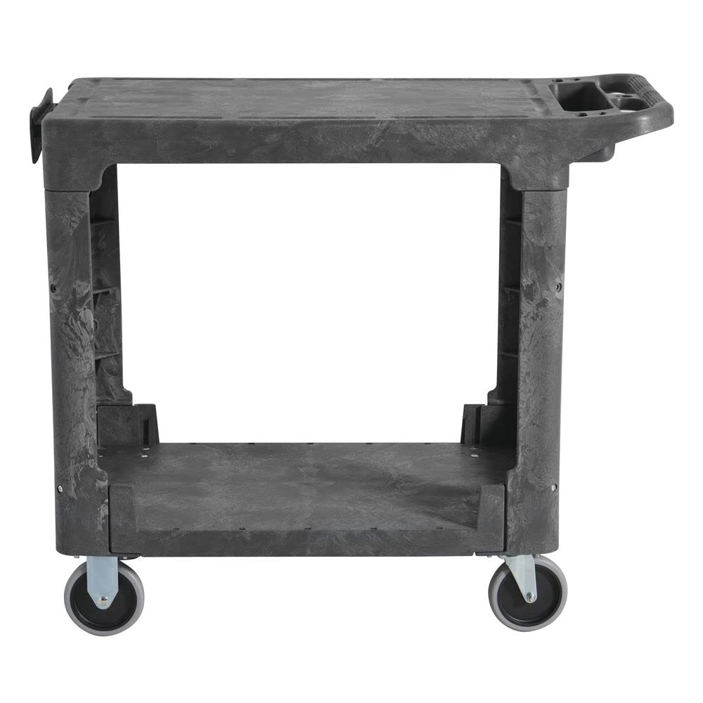 Utility Cart by HUBERT – Polypropylene (PP), Gray, Model 80718