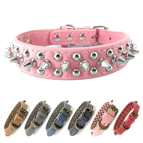 Collier clouté réglable pour protéger le cou de votre chien - 2