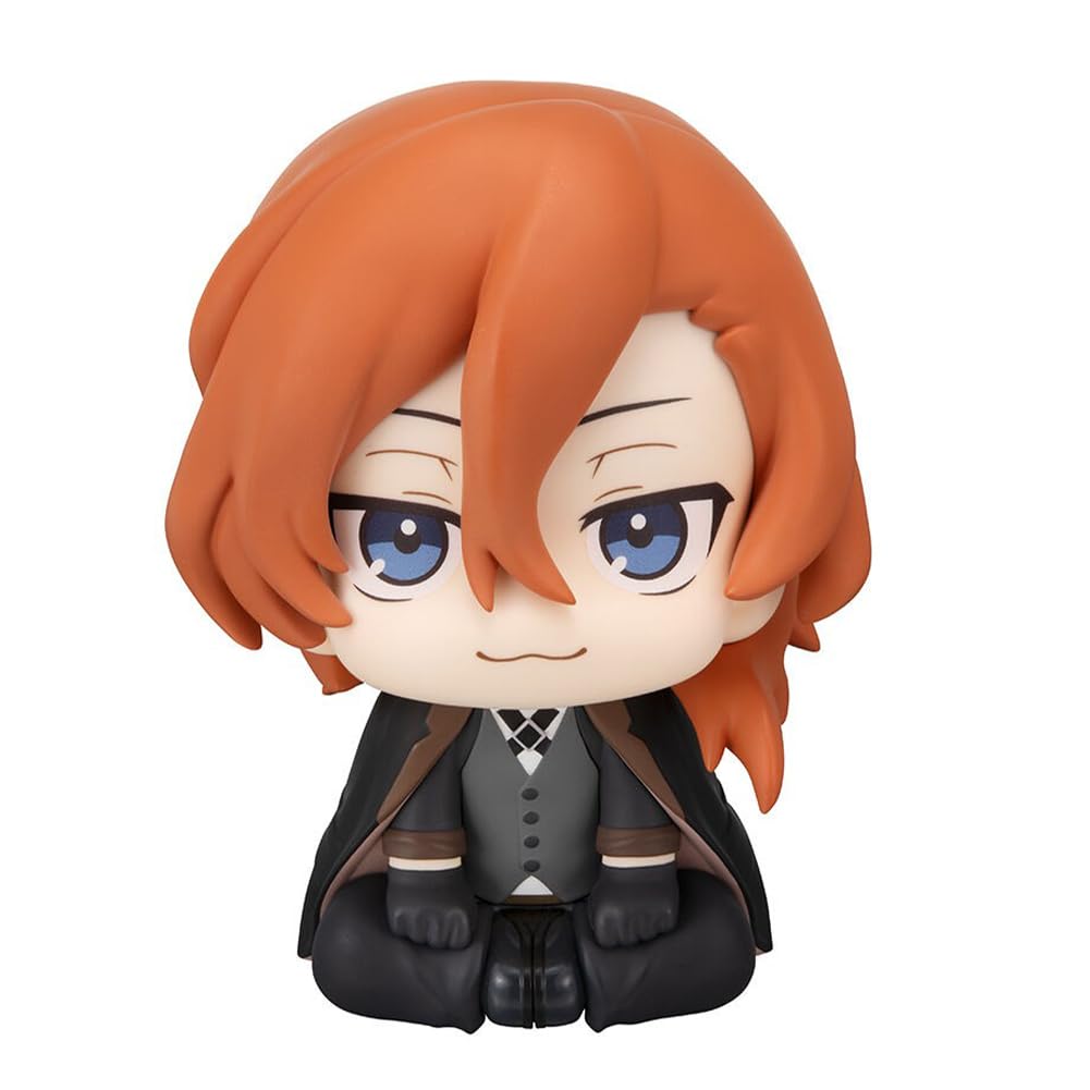 Anjinguang Nakahara Chuuya Anime Look Up Figure Akutagawa Ryunosuke Action Figure Cute Cartoon Figurine Cake Topper Decoration 11CM