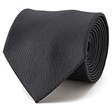 [オリヒカ] 洗えるネクタイ ビジネス ブランド 選べるカラーバリエーション メンズ グレー無地1(AZSET2-B-3) FREE