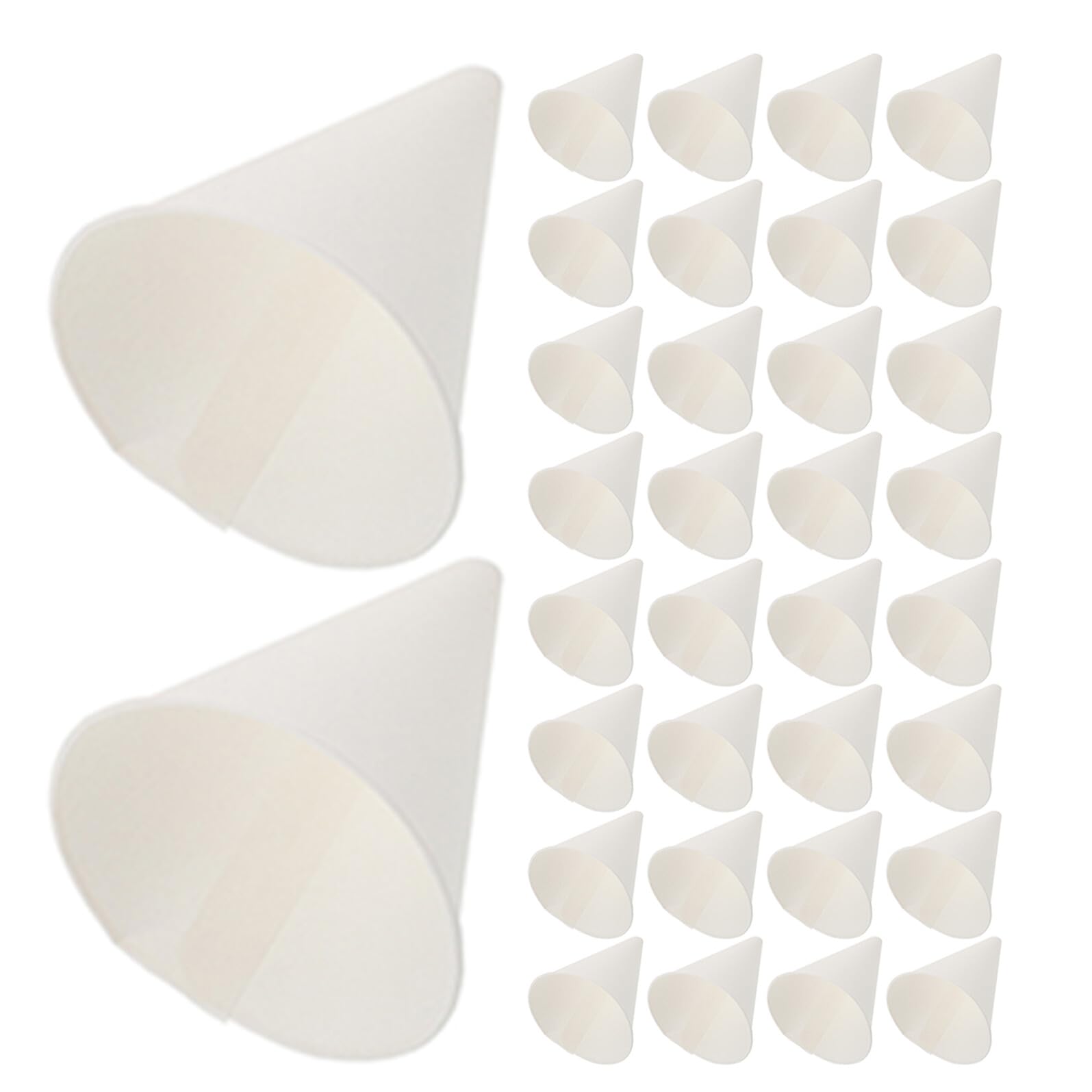 Embudo Desechable para Aceite de Motor de Papel 150 Unidades Diseño Antiderrames Embudo Pequeño para Botellas Adecuado para Cambio de Aceite y Trasvase de Líquidos Cocina y
