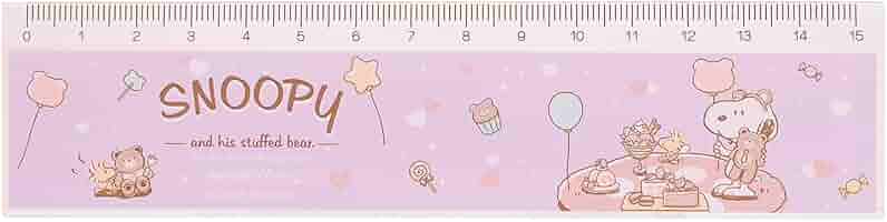 Amazon | スヌーピー 定規 15cm 10個パック 642SQ-10P | 定規