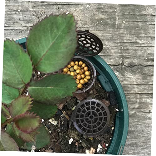 Yardenfun Orchid Pot Pcs Boxes Fertilizer Box Orchid Planter Mini Containers With Lids Container With Lid Garden Tools Holder Fertiliser For Hanging Baskets Fertilization Container Plastic Containers #TOP5