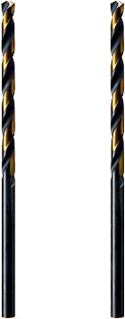 MAXTOOL No.31 2pcs Identical Jobber Length Drills Dia 0.120" HSS M2 Twist Drill Bits Wire Gauge Gage Numbered Straight Shank Drills; JBN02H10R31P2