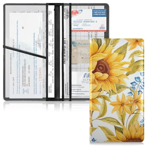 Organizador para documentos de auto multicolor miniatura 2