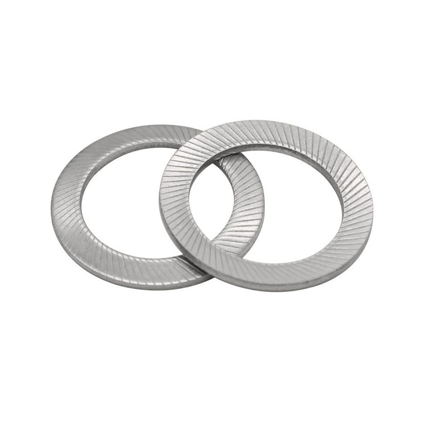 Kangsiyu M2-M36 Lock Washers Doule Faced Printing 304 Stainless Steel Lock Washer S Series M6 M8 M12 M14 M27 M30 M36(M30-3PCS)