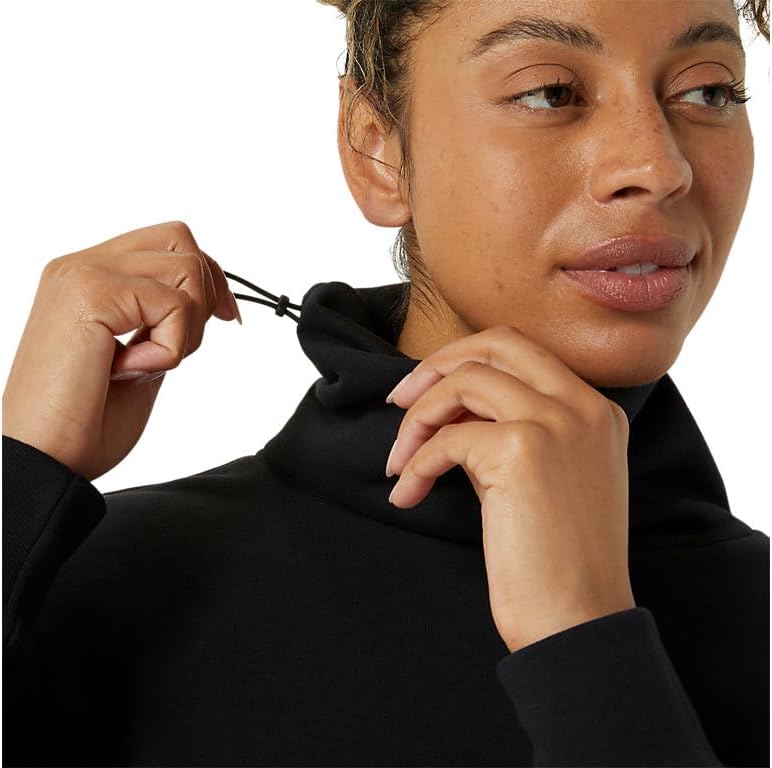 ASICS Women's FRENCH TERRY HIGH NECK TOP Training Apparel