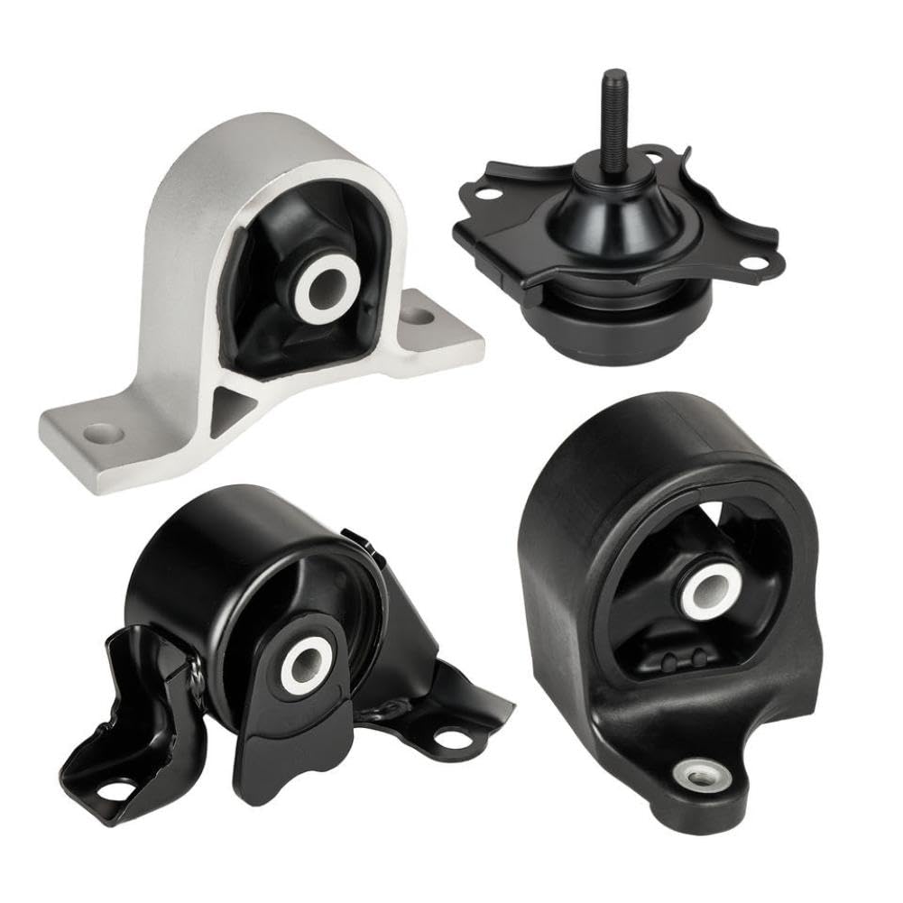 Sxkgysejq Onecolor 4Pcs Engine Motor And Transmission Mount Kit L4 1.7L Compatible With Civic El 2001-2005