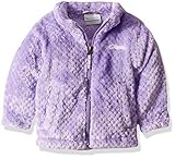 Columbia Ropa de abrigo Fire Side Sherpa con cremallera completa para niños, 6/12