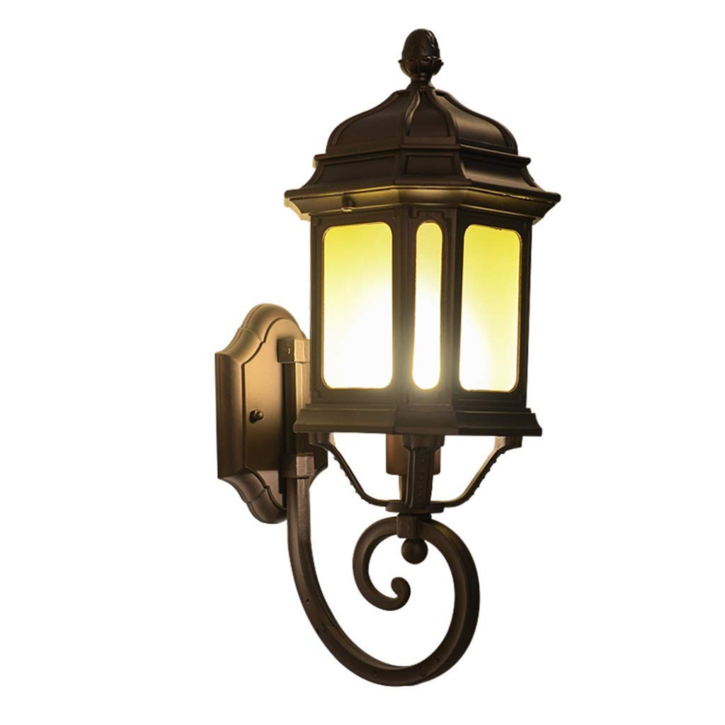 Lampe de Jardin extérieure étanche européenne extérieure rétro Balcon extérieur Mur terrasse éclairage créatif allée Applique Murale Applique Murale