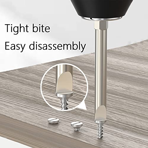 Nacx Ph2/ Sl5 Magnetic Double Ended Screwdriver Bits, S2 Power Tool, 1/4 Inch Hex Shank 2.5Inches Length, 10Pcs #TOP5