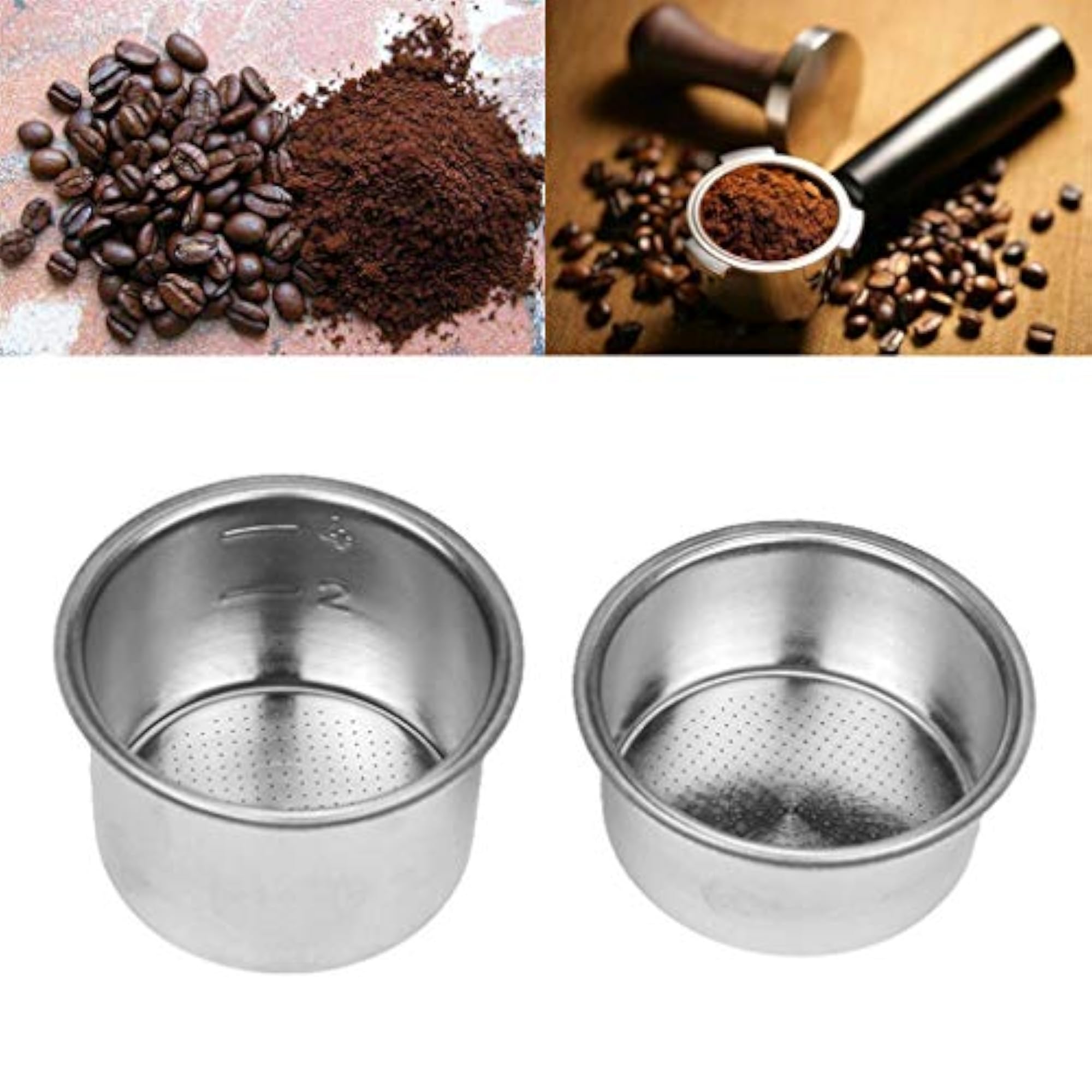 51mm Stainless Steel Coffee Replacement Filter Basket
