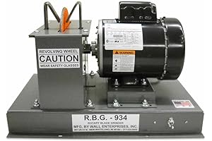 Disc Wheel Blade Grinder RBG-712: 3/4 HP Fast Mower Blade Grinder, Sharpener